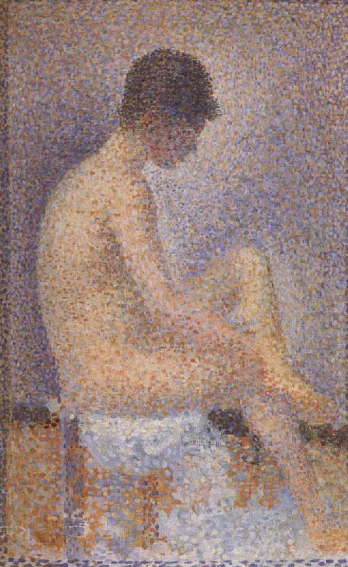 Seated Female Nude, Georges Seurat